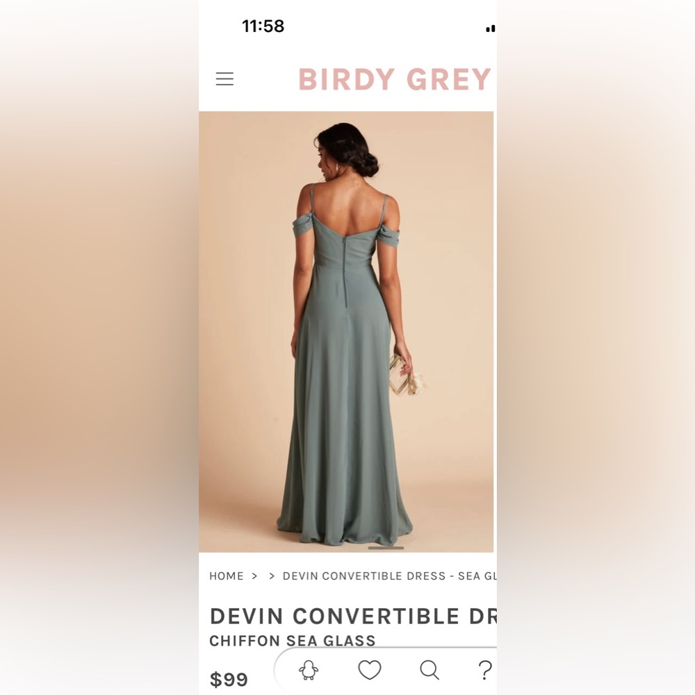 Birdy grey formal dress